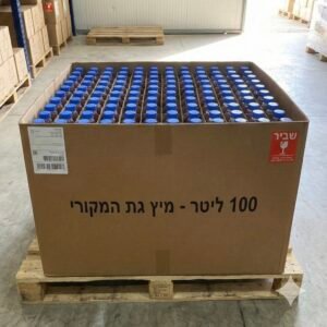 ארגז 100 ליטר חבשי אדום מחוזק